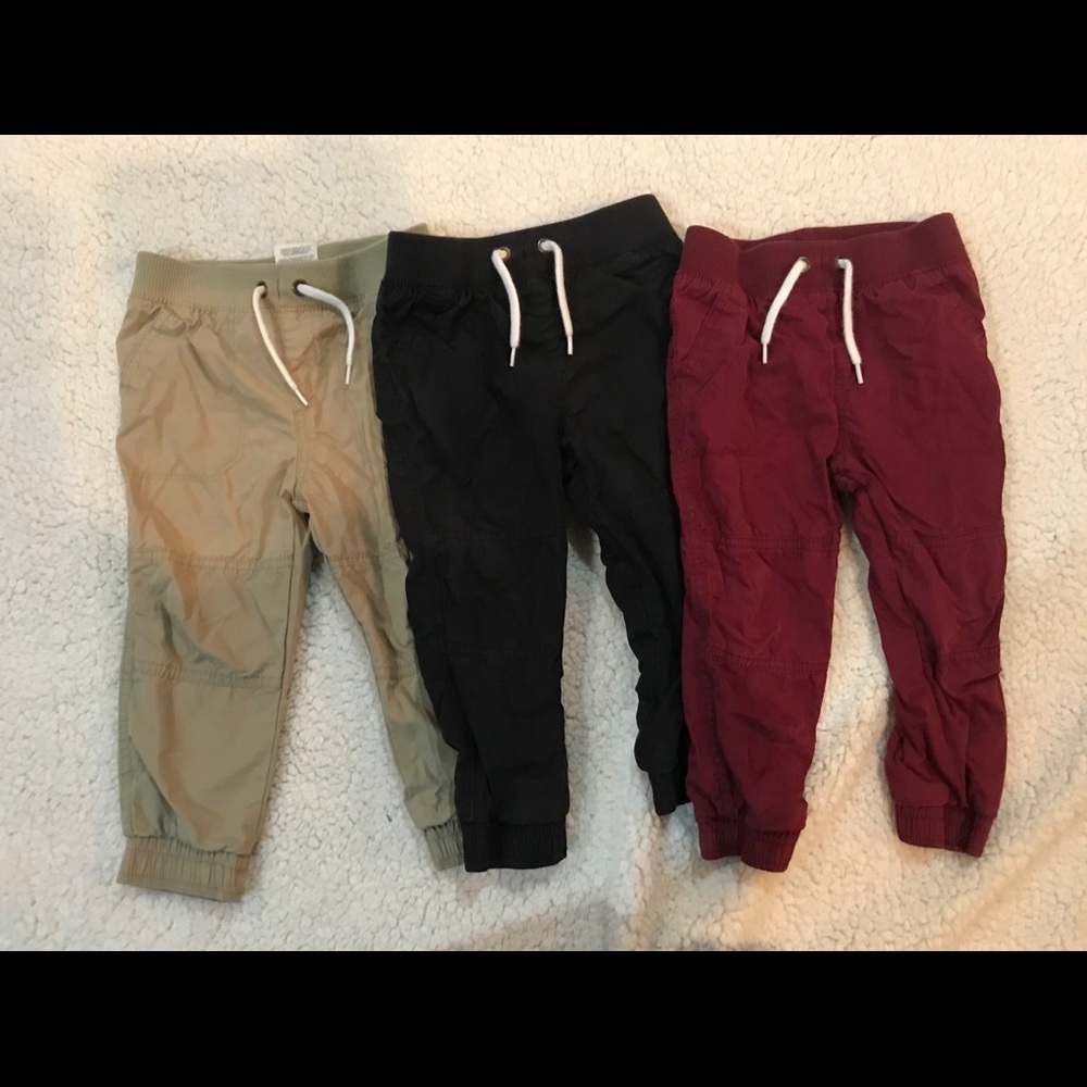 Bundle of 3 pairs 2T Jogger Pants
